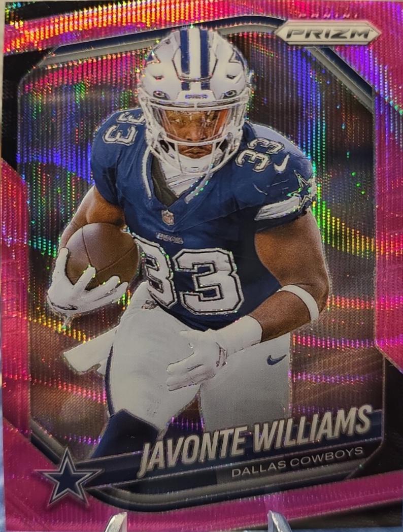 Javonte Williams [Pink Wave] #1