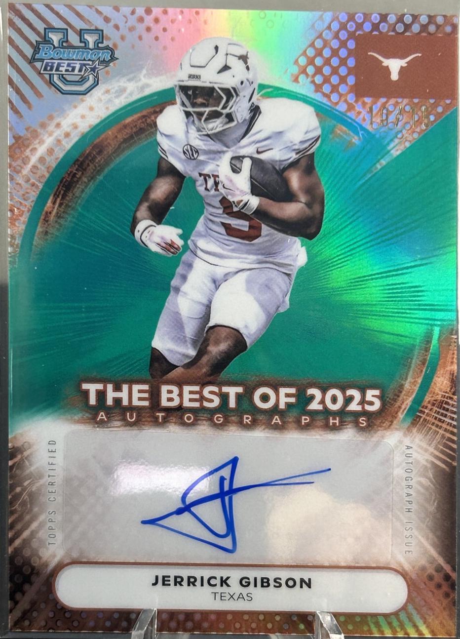 Jerrick Gibson [Teal] #BOA-JG