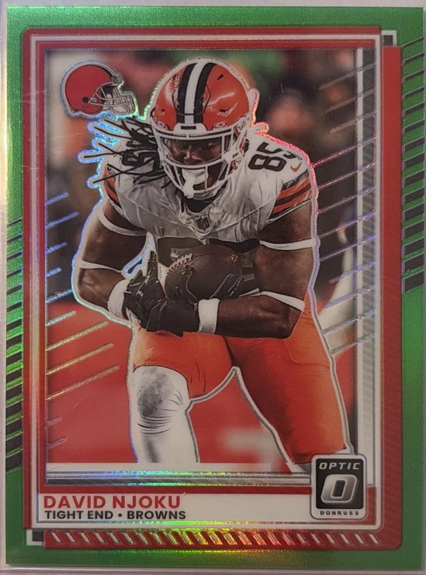 David Njoku [Neon Green] #76