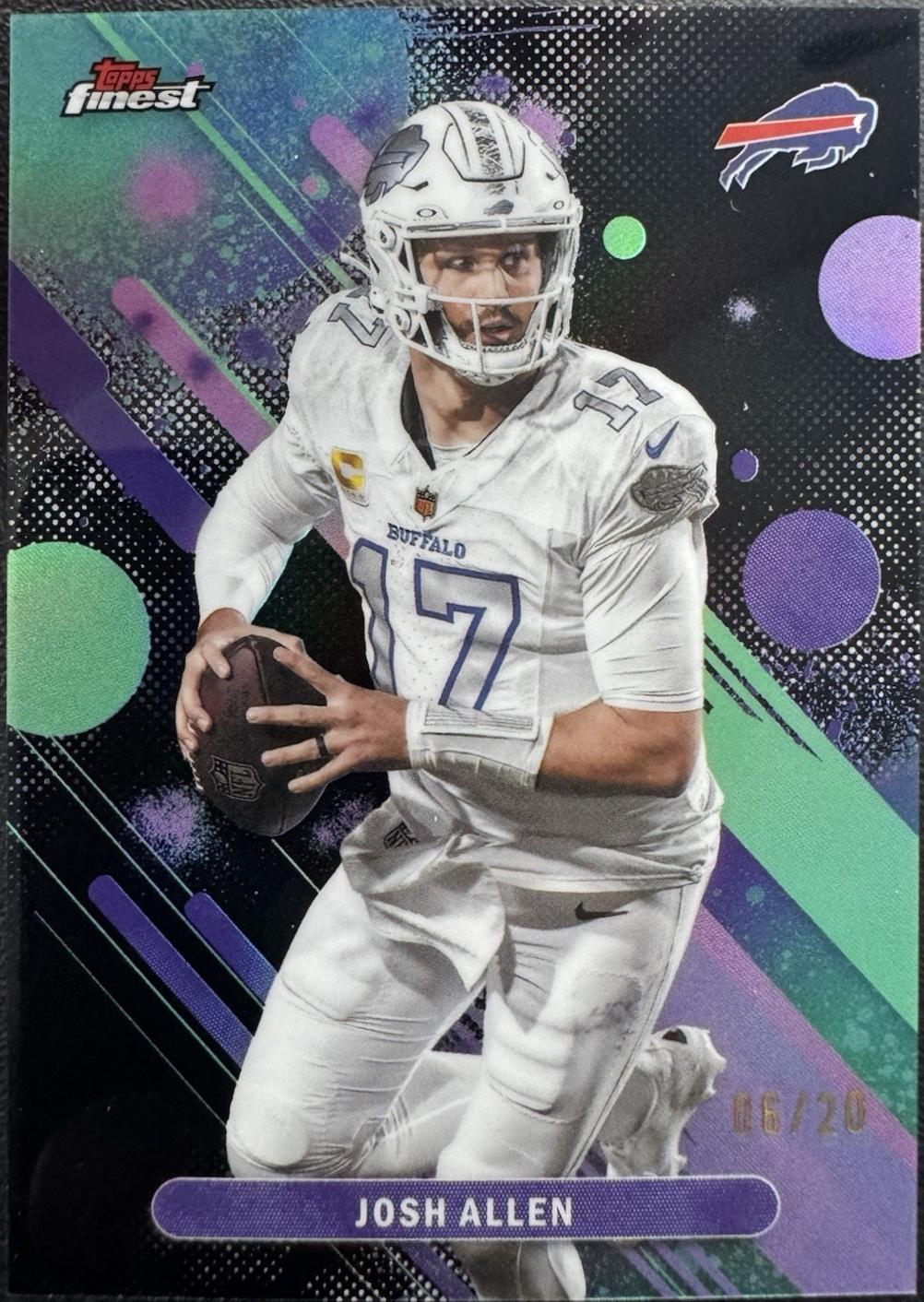 Josh Allen [Black Geometric] #48
