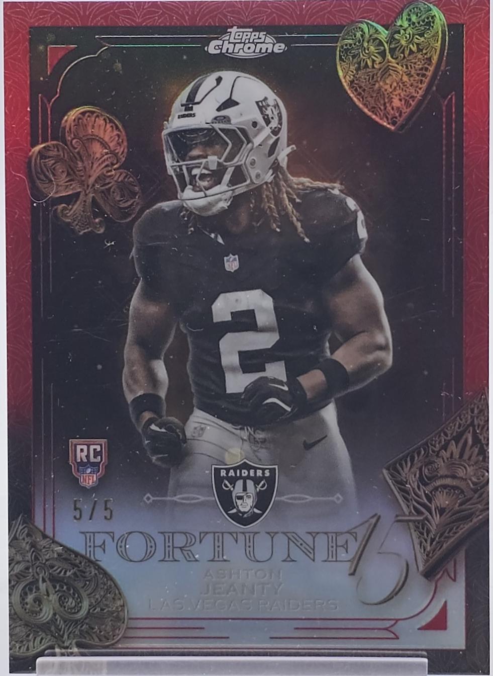 Ashton Jeanty [Red Refractor] #F15-24