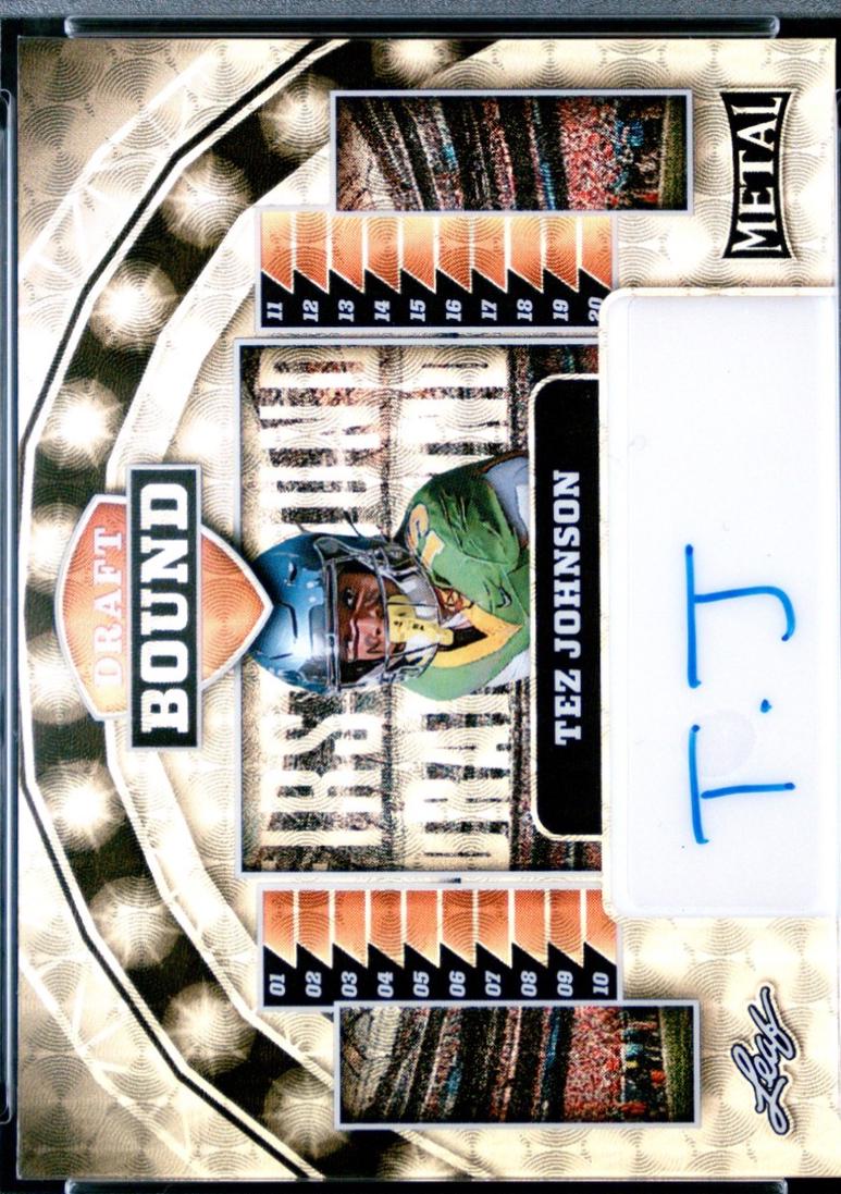 Tez Johnson [Super Prismatic Gold] #DB-TJ1