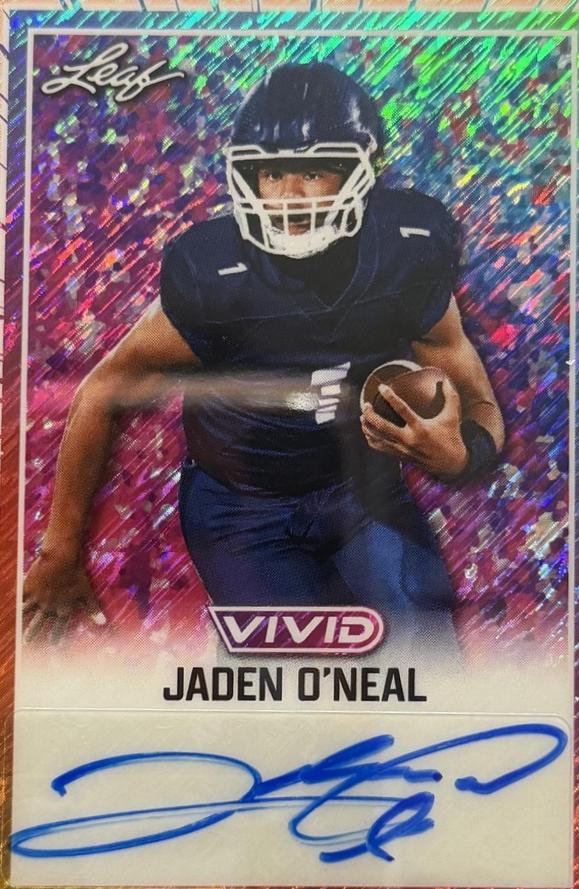 Jaden O'Neal [Prismatic Orange] #BA-JON