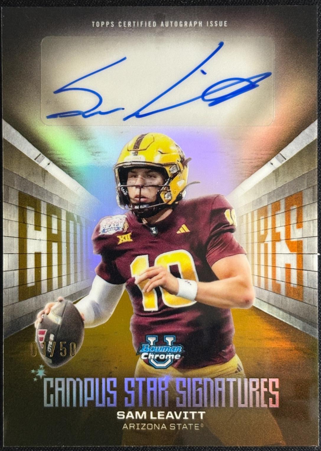 Sam Leavitt [Gold Refractor] #CSS-SL