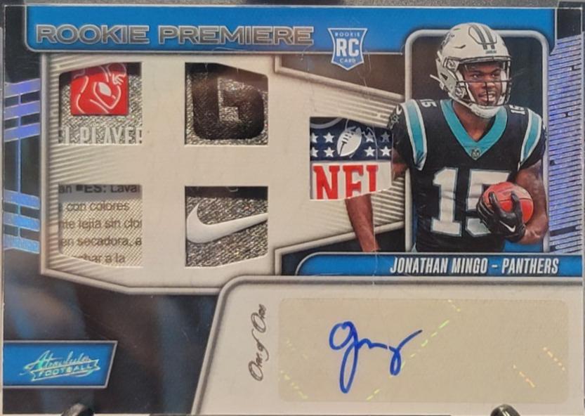 Jonathan Mingo [Materials Autograph Shield] #214