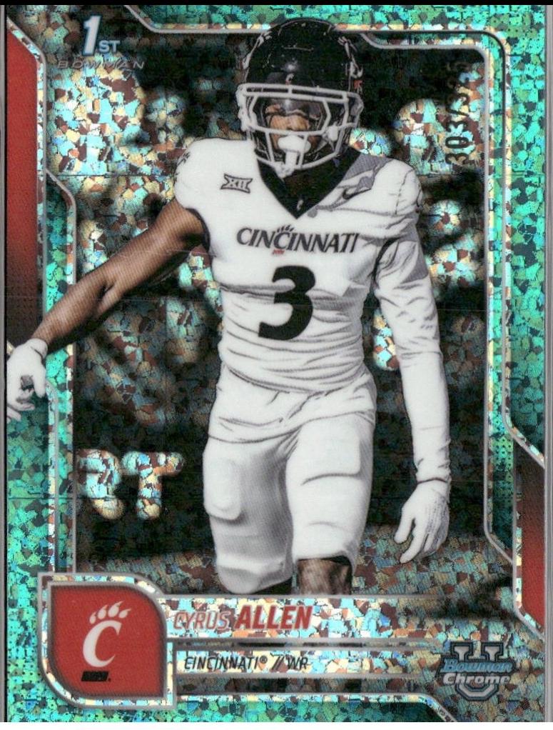 Cyrus Allen [Aqua Mini-Diamond Refractor] #7
