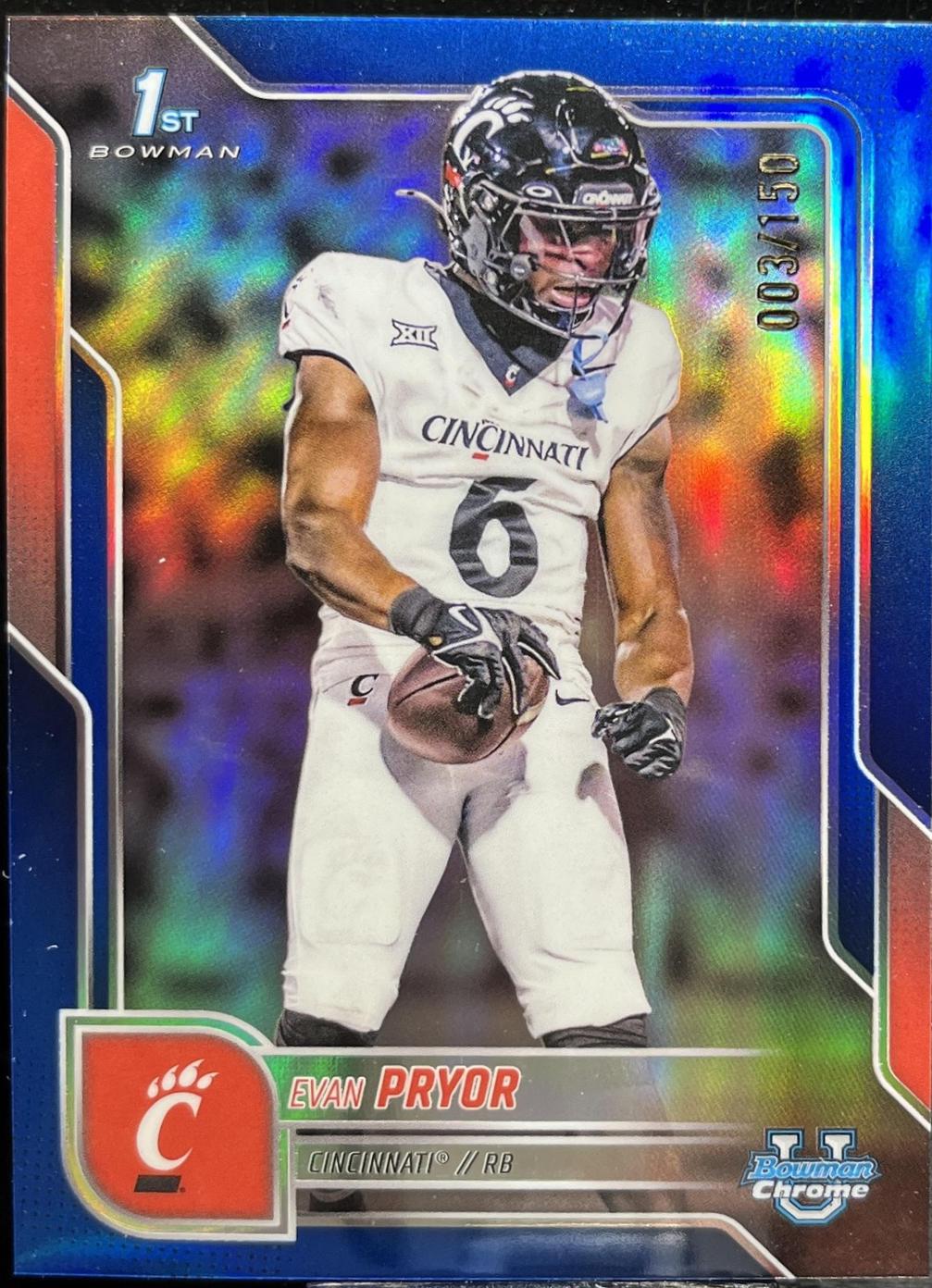 Evan Pryor [Blue Refractor] #118