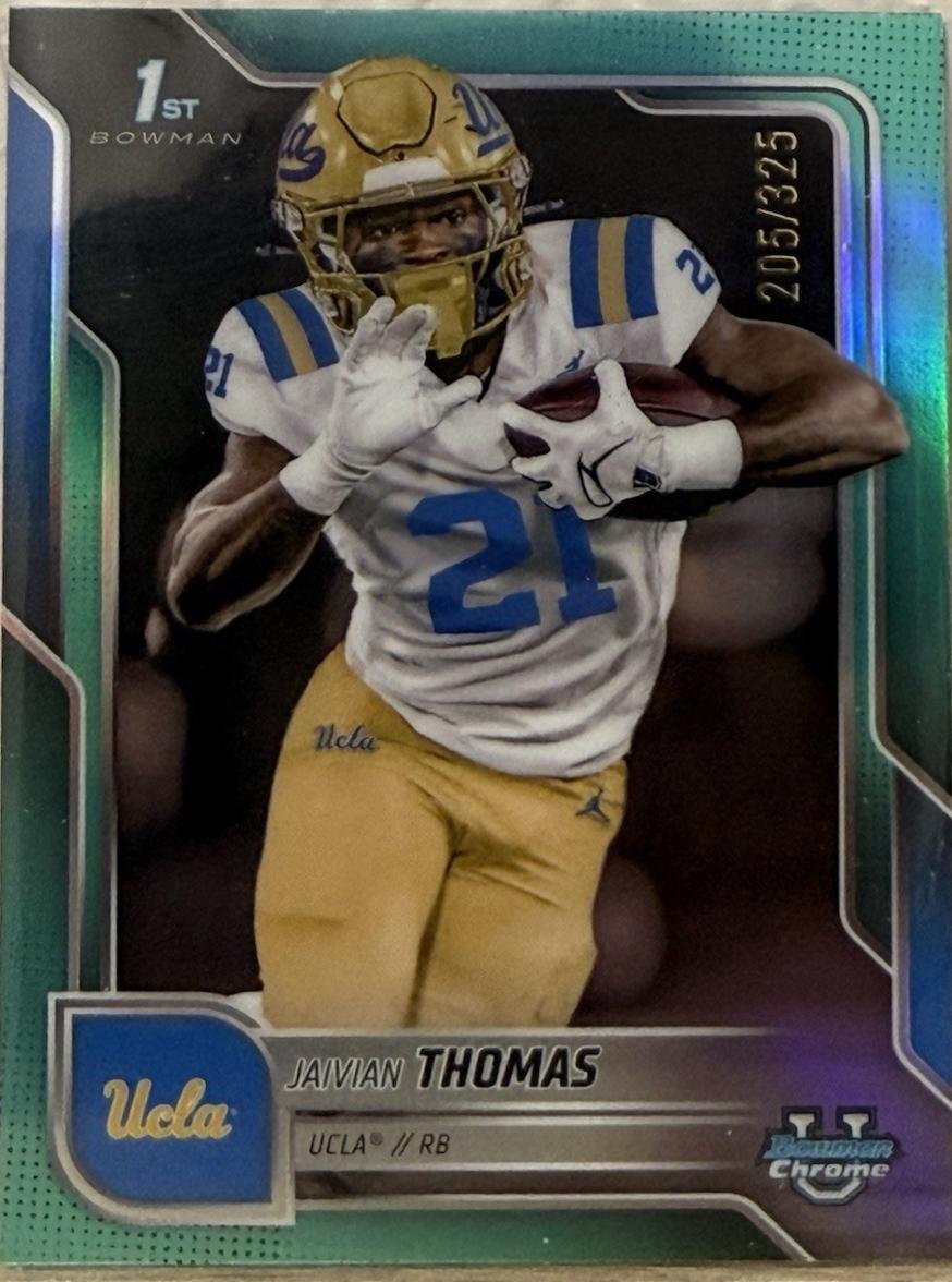 Jaivian Thomas [Aqua Refractor] #47