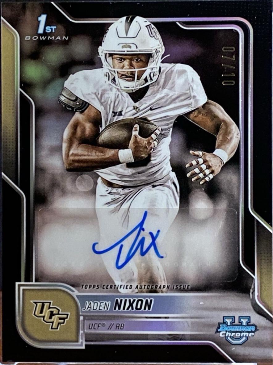 Jaden Nixon [Black Sapphire] #BCA-JN