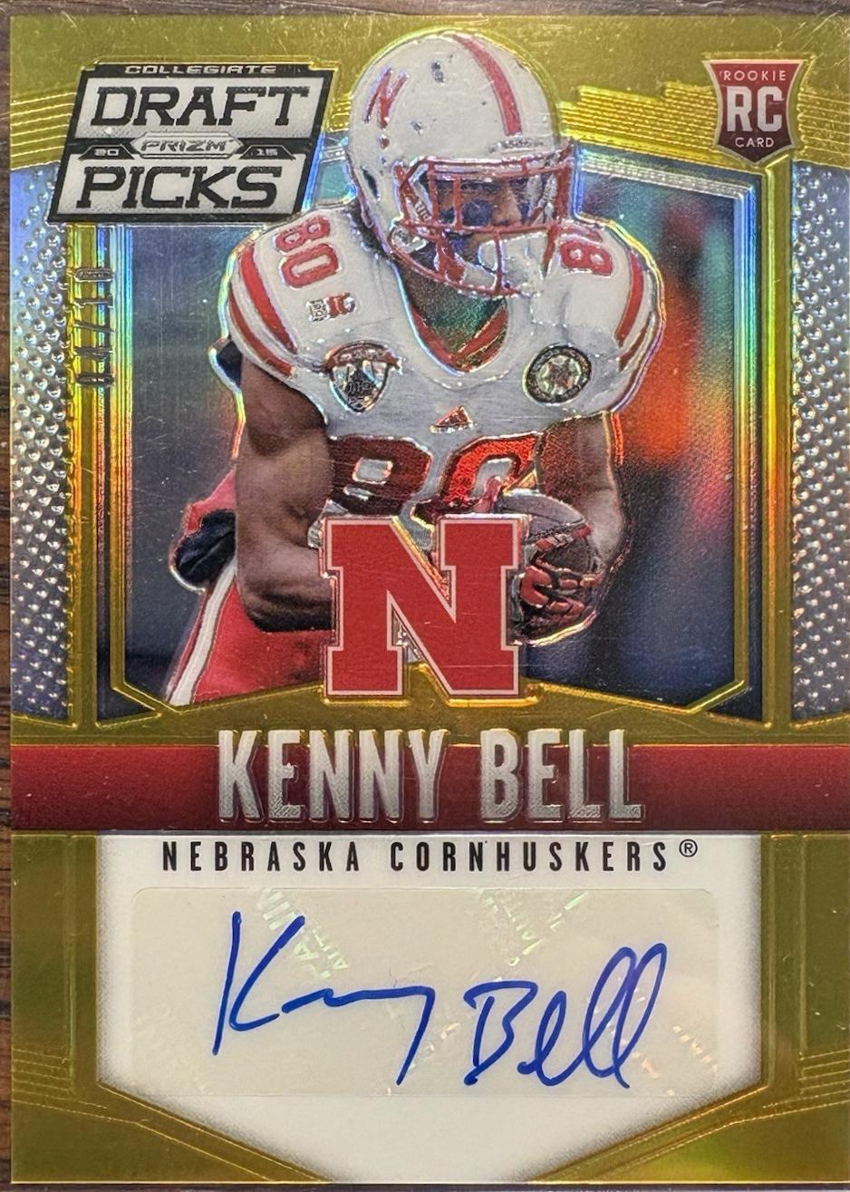 Kenny Bell [Autograph Gold Prizm] #207
