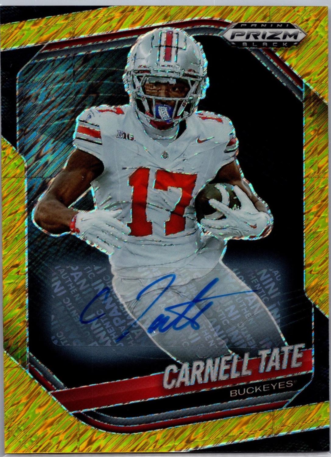 Carnell Tate [Autograph Gold Shimmer] #167