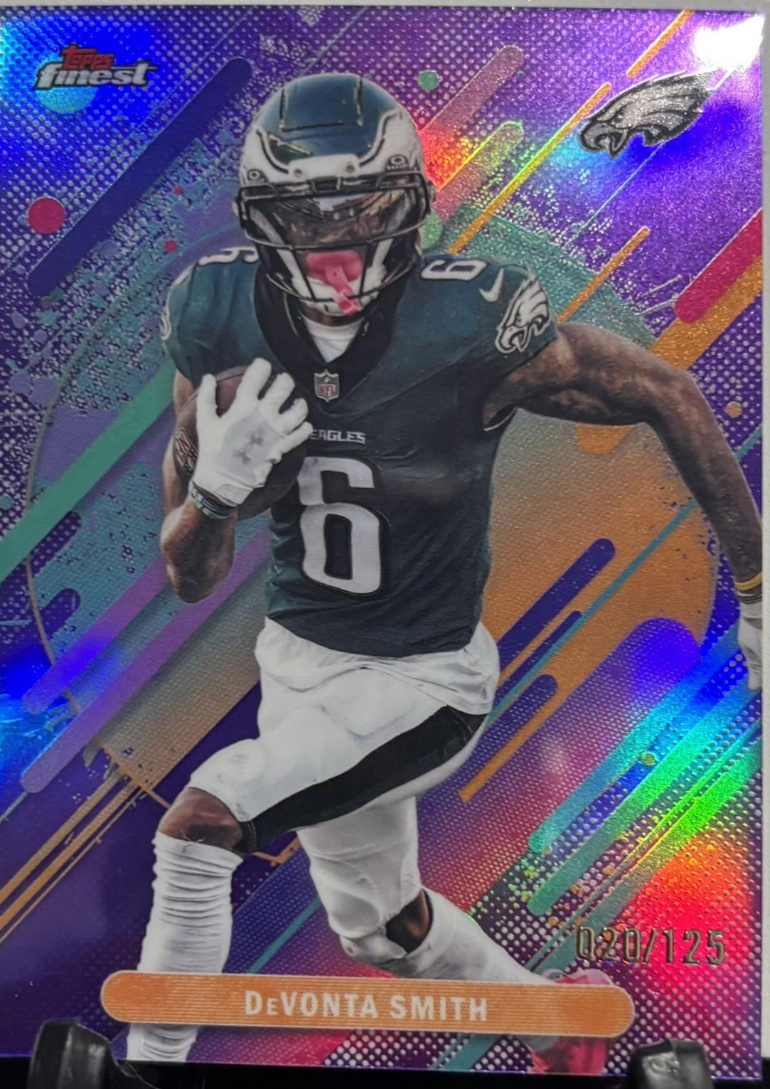 DeVonta Smith [Purple Refractor] #266
