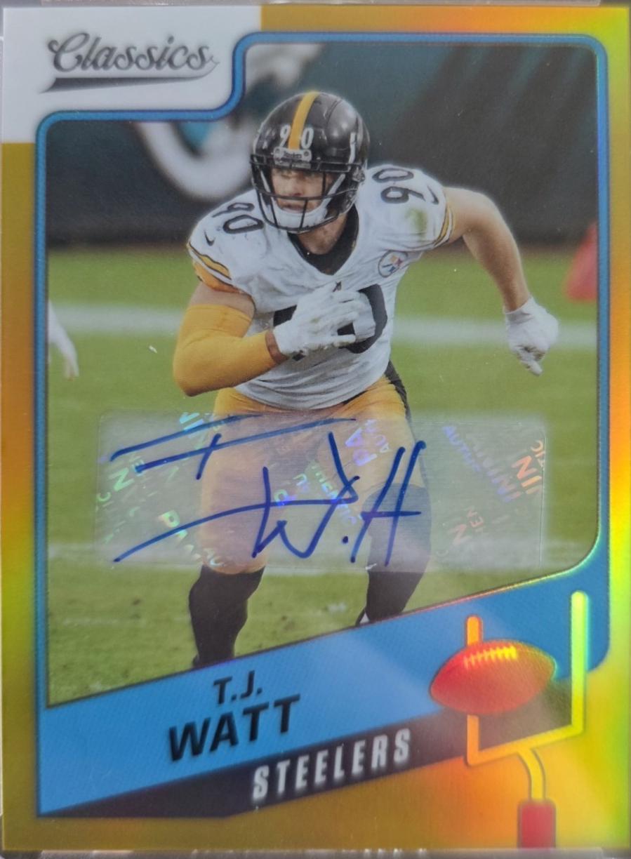 T. J. Watt [Premium Edition Significant Signature Gold] #37