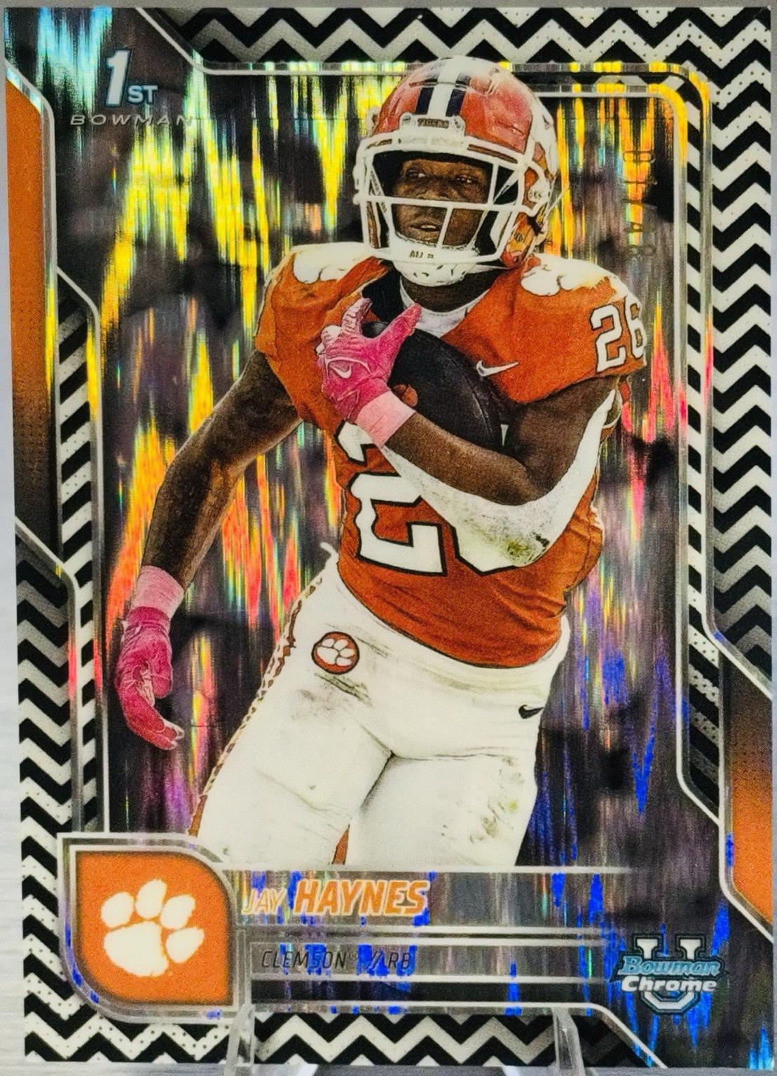 Jay Haynes [Black White Stealth Refractor] #102