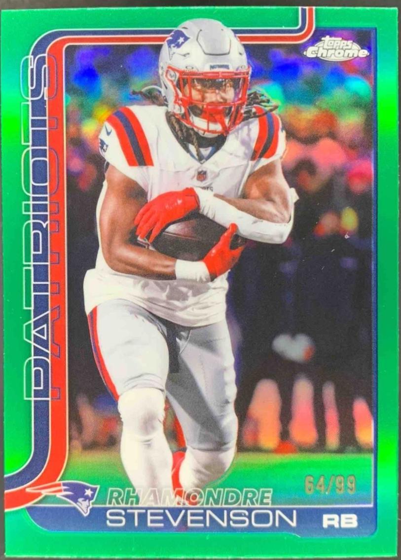 Rhamondre Stevenson [Green Refractor] #210