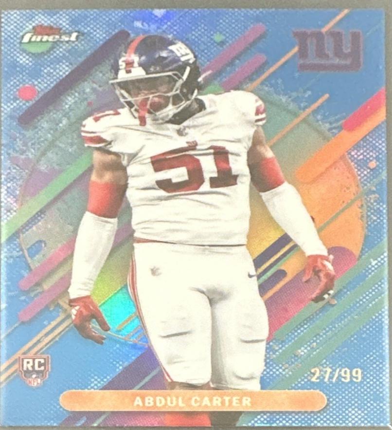 Abdul Carter [Blue X-Fractor] #221