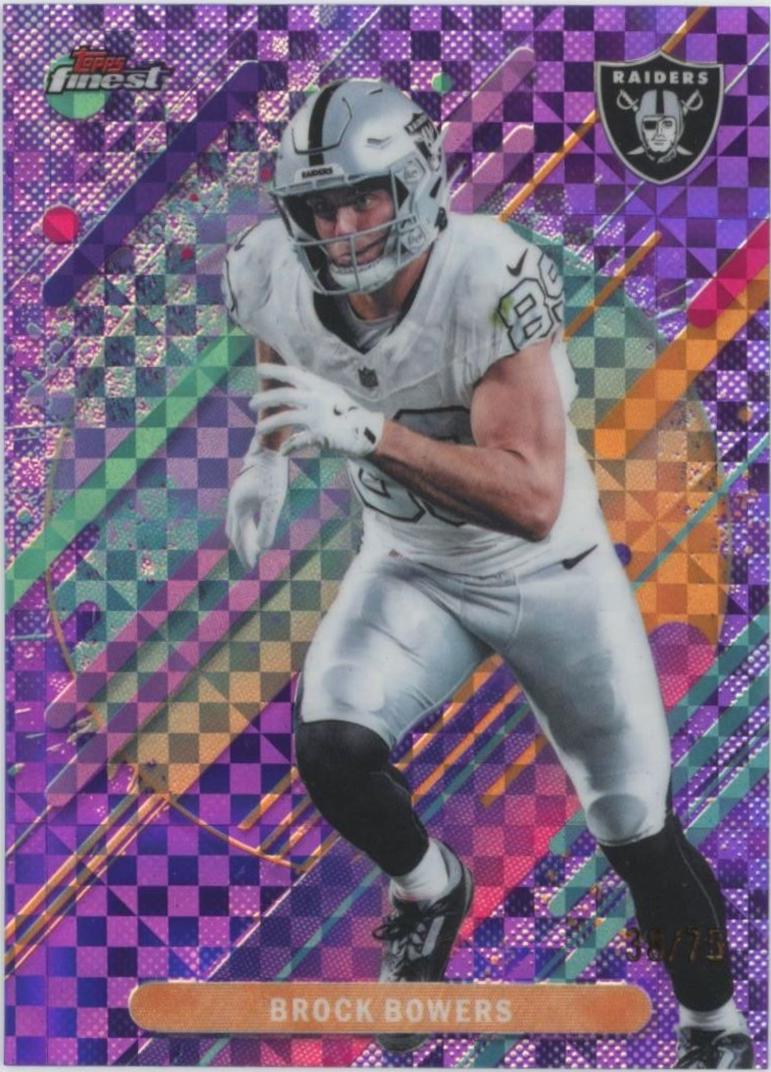 Brock Bowers [Purple X-Fractor] #277