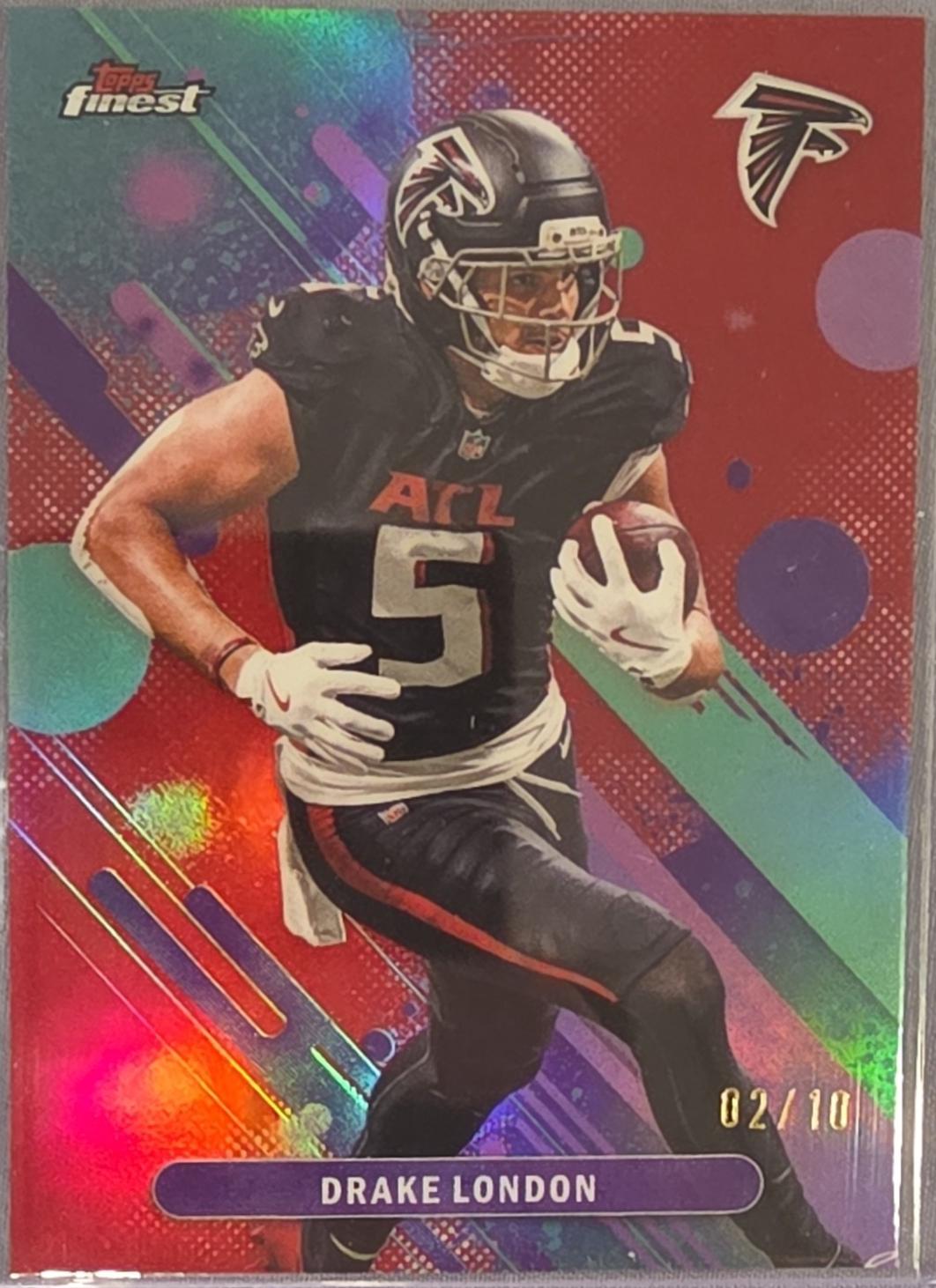 Drake London [Red Geometric] #81