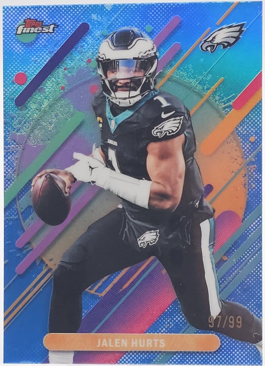 Jalen Hurts [Blue Refractor] #245
