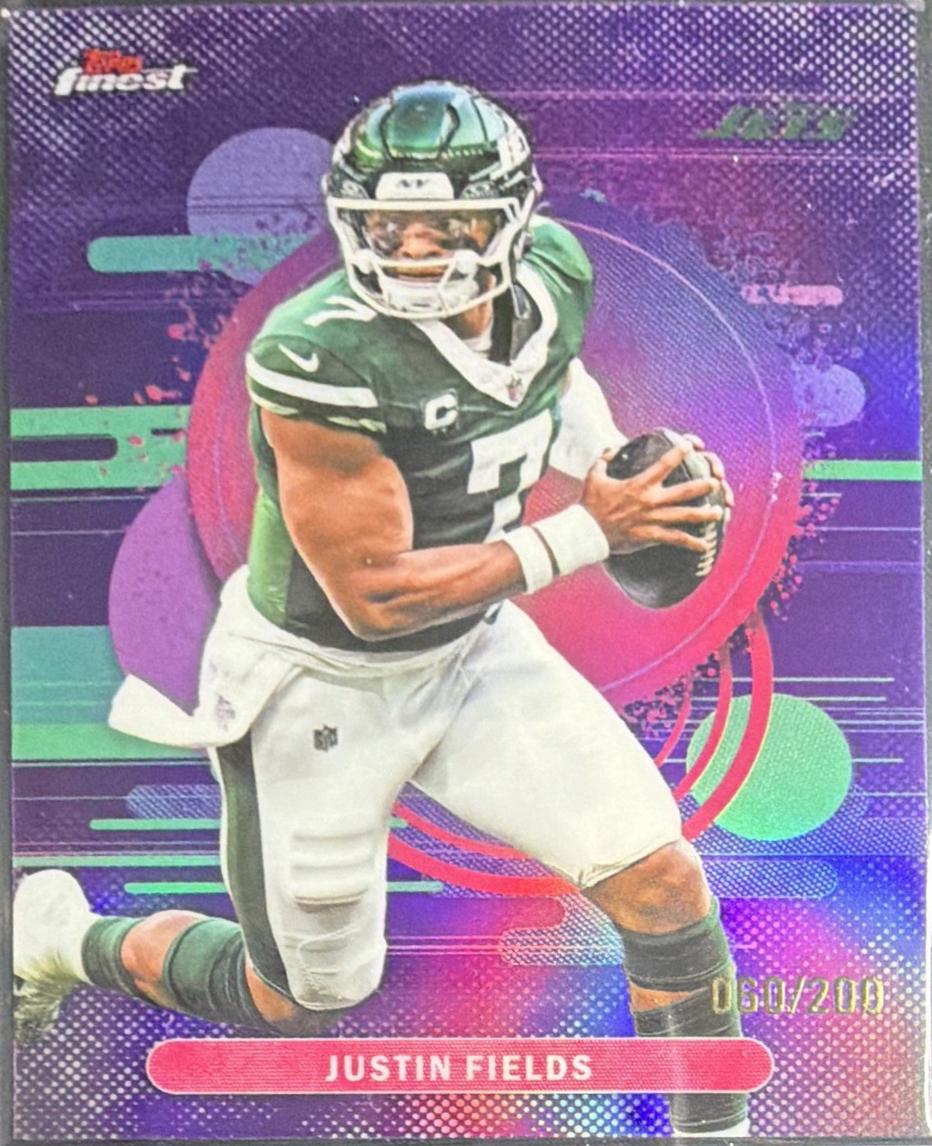 Justin Fields [Purple Refractor] #143