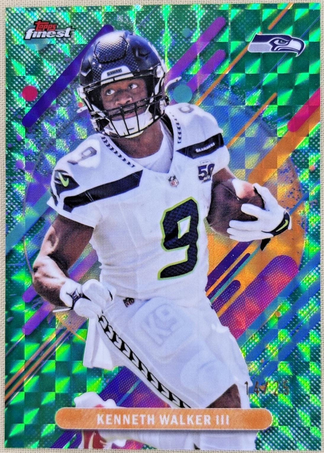 Kenneth Walker III [Green Geometric] #258