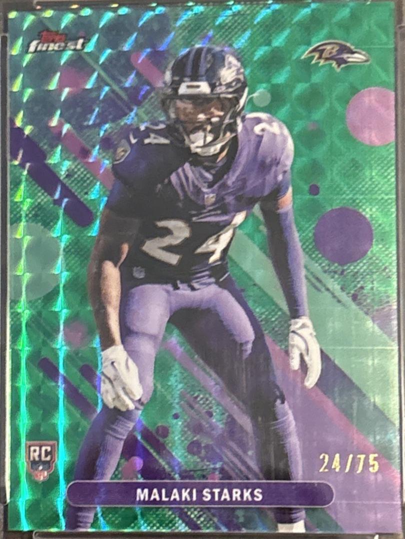 Malaki Starks [Green Refractor] #45
