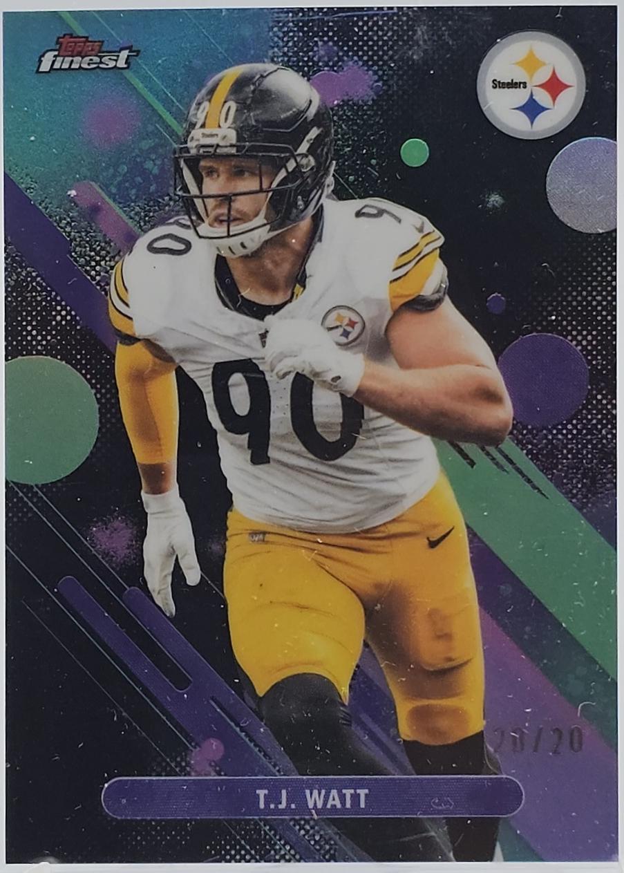T.J. Watt [Black Refractor] #99