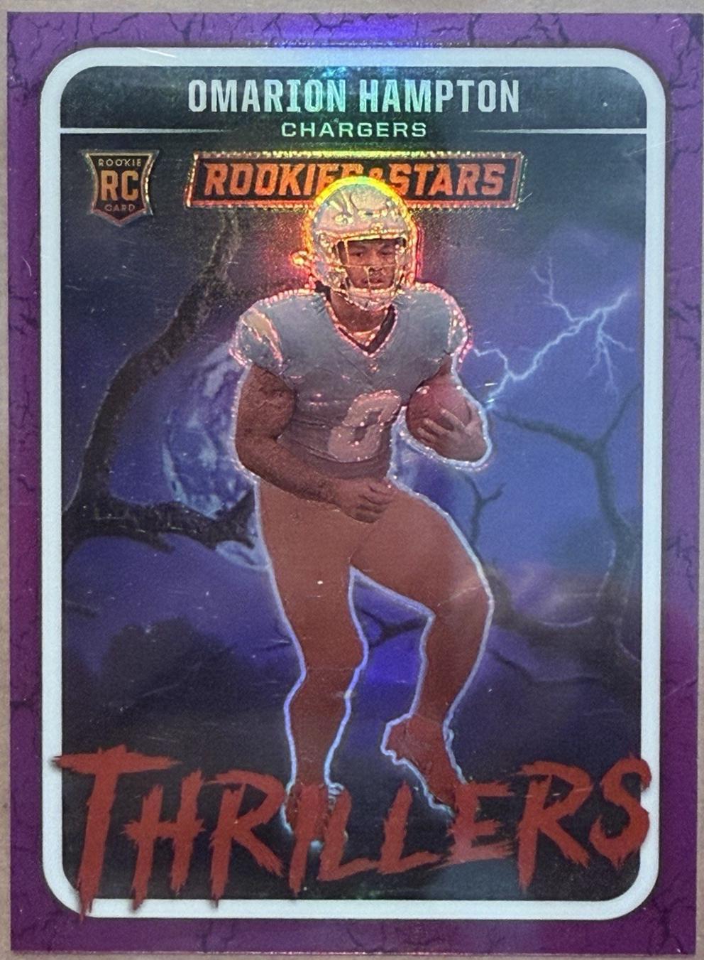 Omarion Hampton [Purple] #17