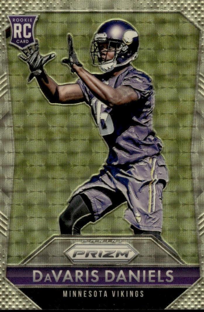 DaVaris Daniels [Gold Vinyl Prizm] #222