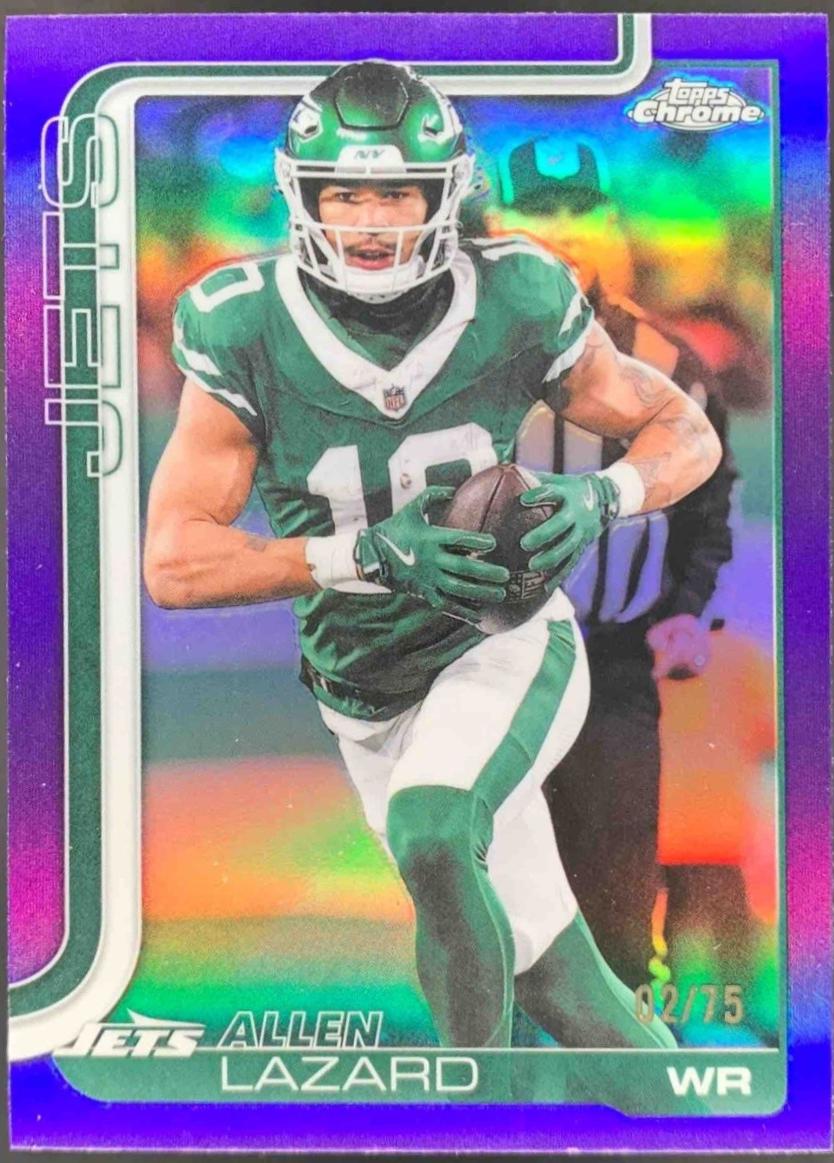 Allen Lazard [Purple Refractor] #236