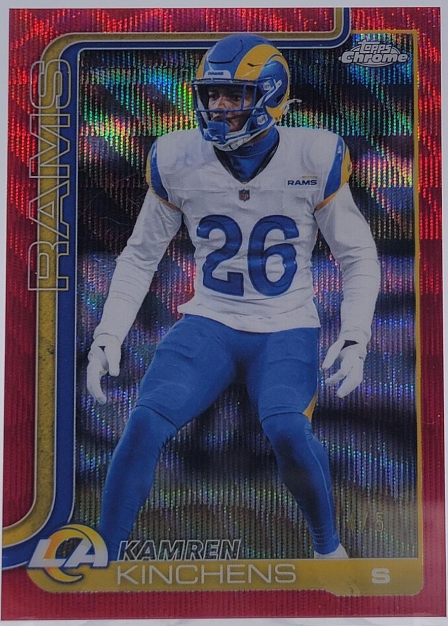 Kamren Kinchens [Red Wave Refractor] #174