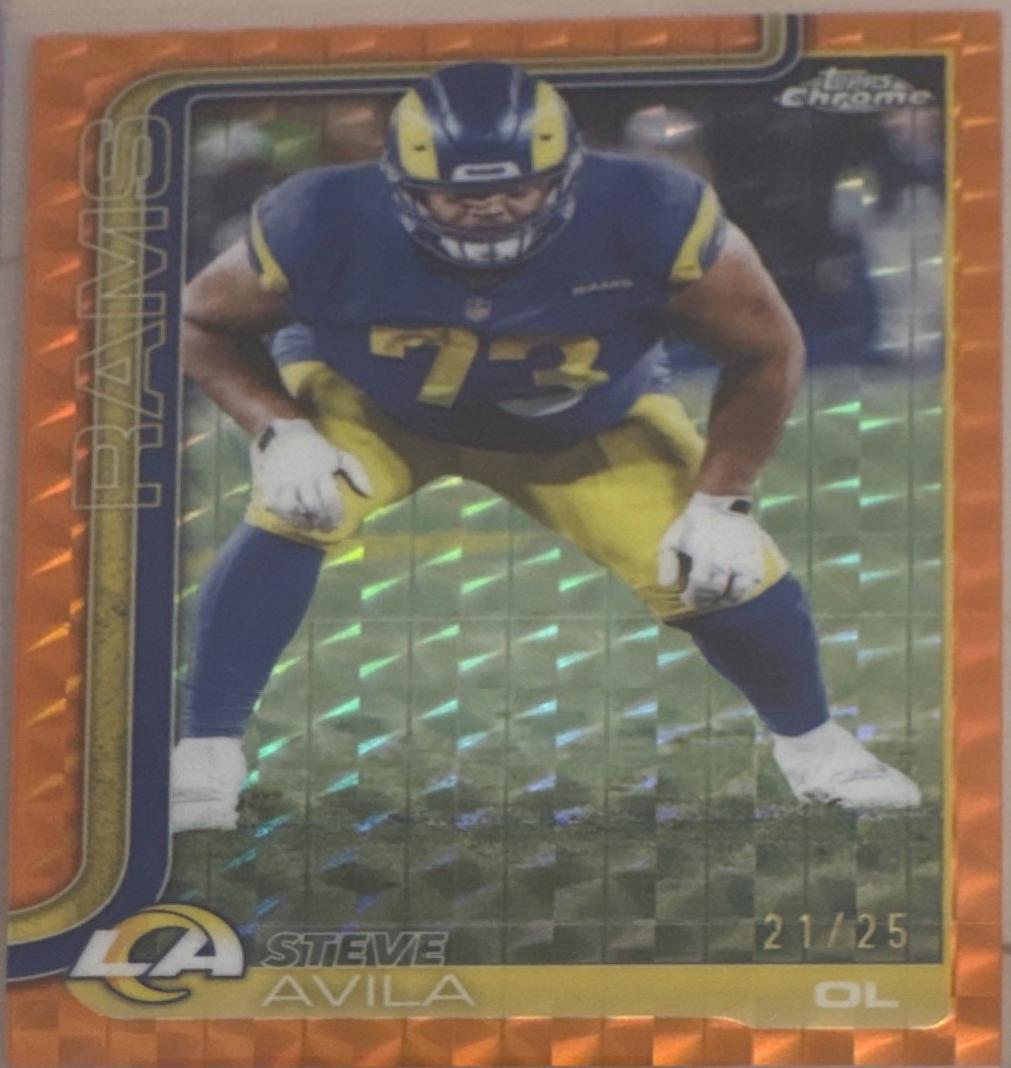 Steve Avila [Orange Geometric Refractor] #170