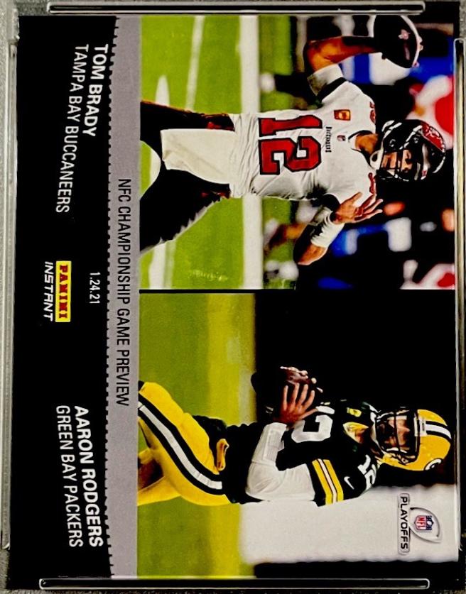 Tom Brady / Aaron Rodgers [Black] #208