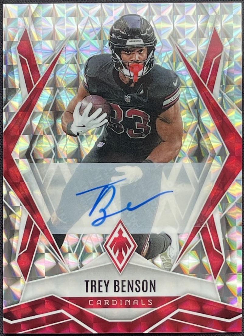 Trey Benson [Silver Autograph] #27