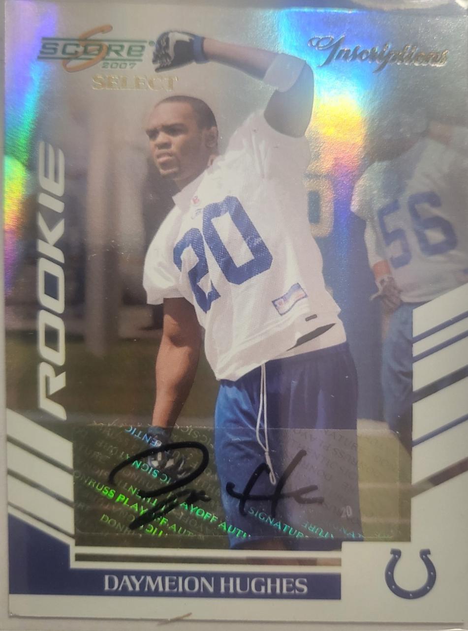Daymeion Hughes [Inscriptions Autograph] #329