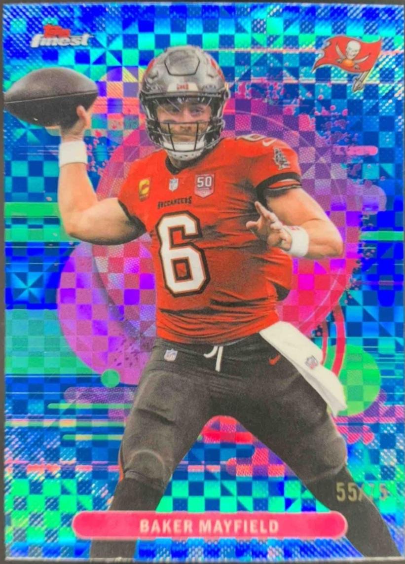 Baker Mayfield [Blue X-Fractor] #148