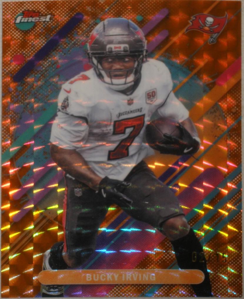 Bucky Irving [Orange Geometric] #259