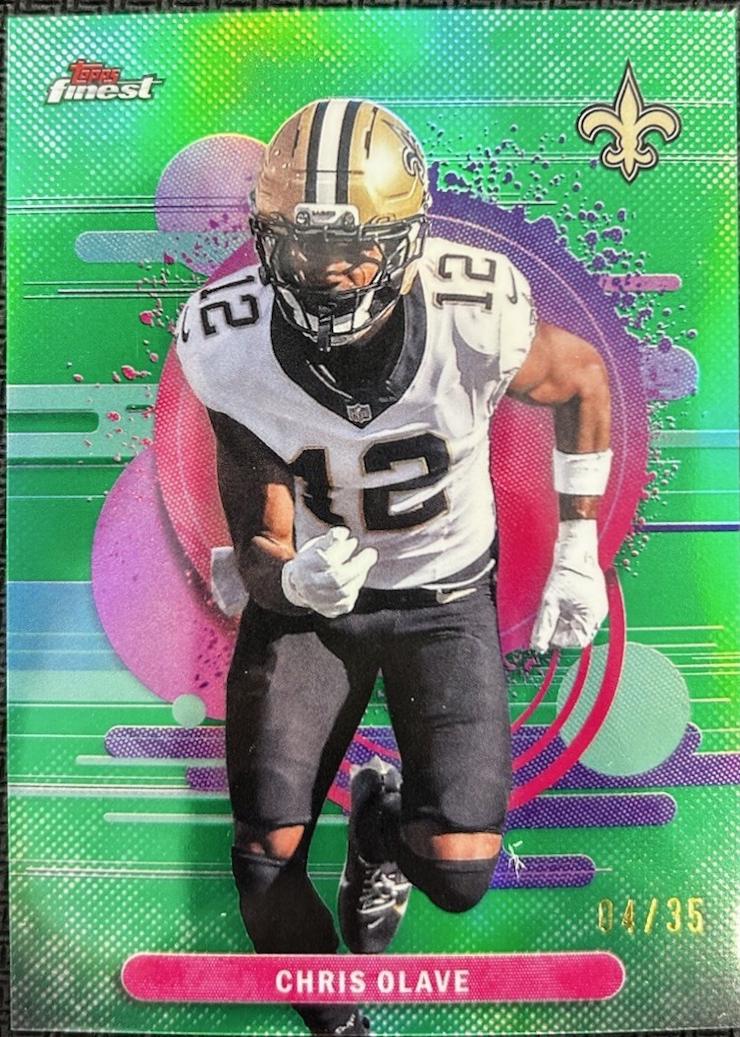 Chris Olave [Green Refractor] #174