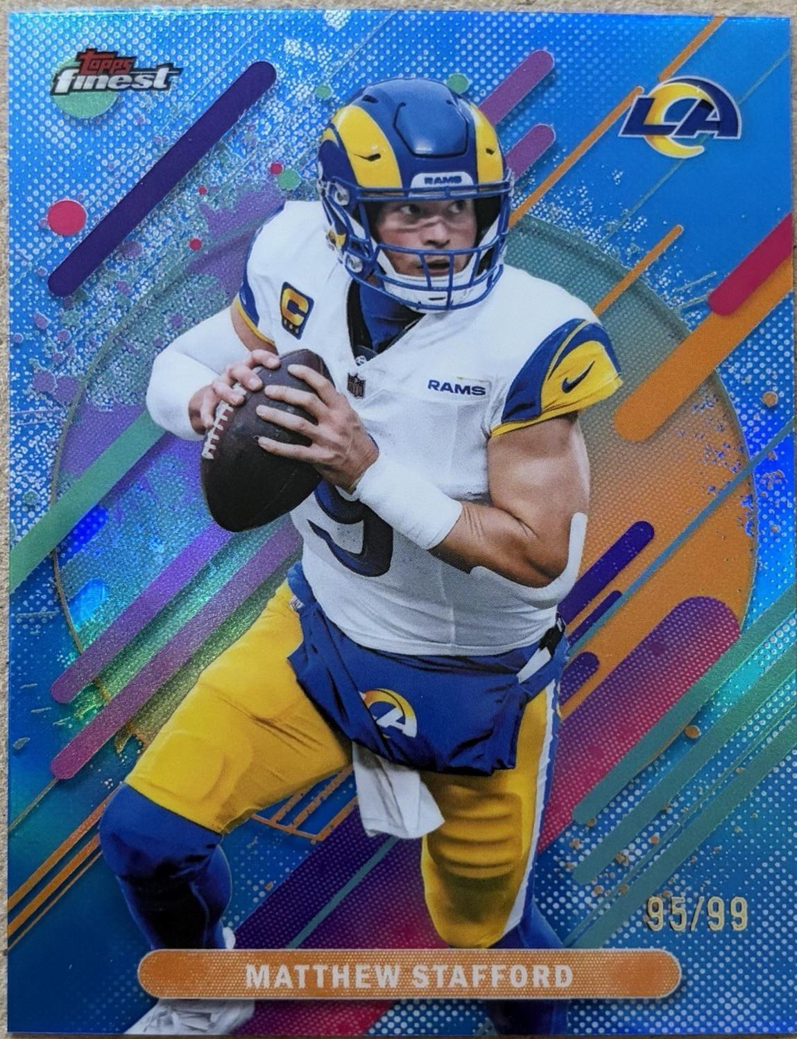 Matthew Stafford [Blue Refractor] #240