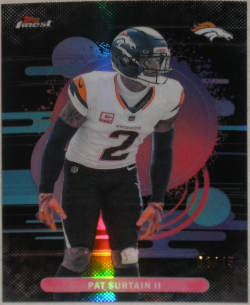 Pat Surtain II [Black Refractor] #194