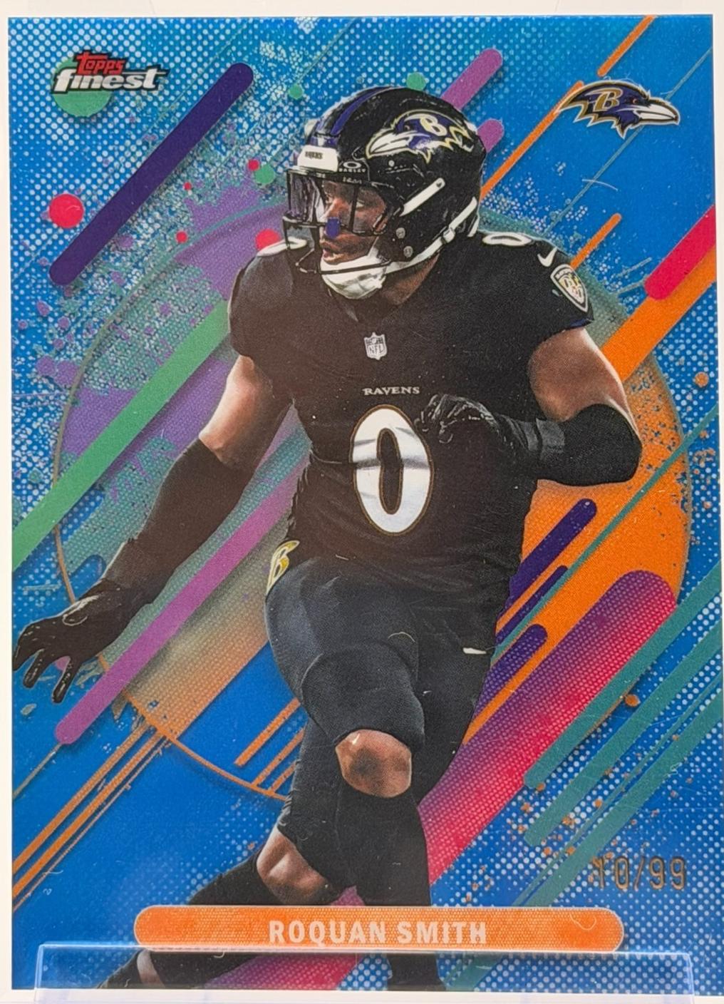 Roquan Smith [Blue Refractor] #286