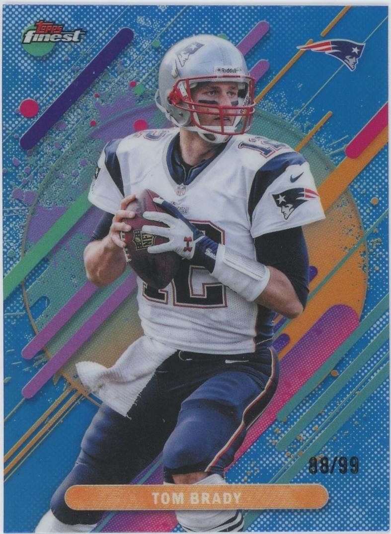 Tom Brady [Blue X-Fractor] #293