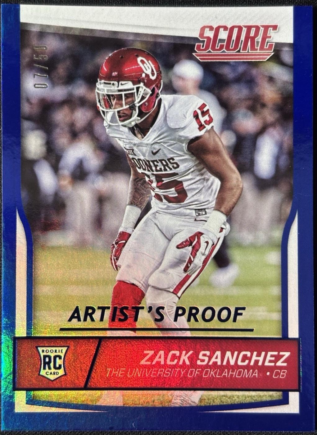 Zack Sanchez [Gold Zone] #424