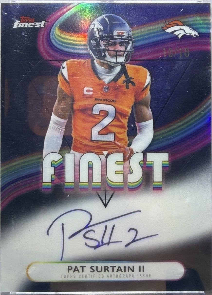 Pat Surtain II [Black Refractor] #FA-PS