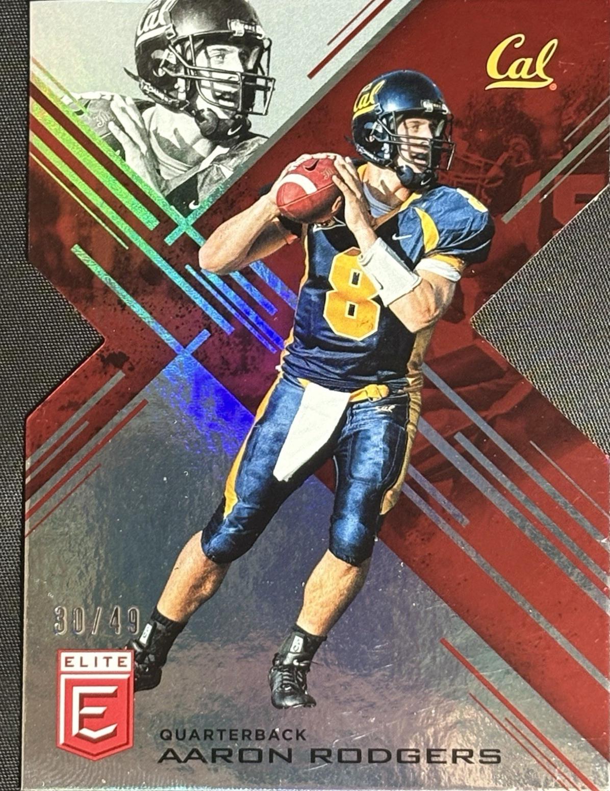 Aaron Rodgers [Red Die Cut] #2