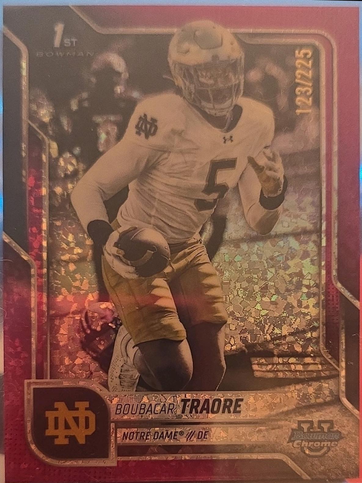 Boubacar Traore [Red Shimmer Refractor] #30