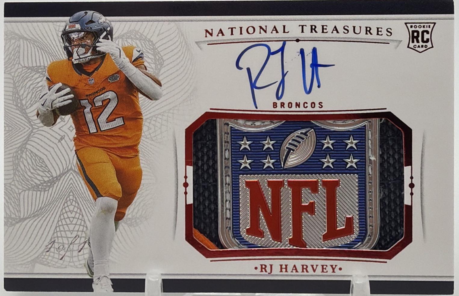 RJ Harvey [NFL Shield] #36