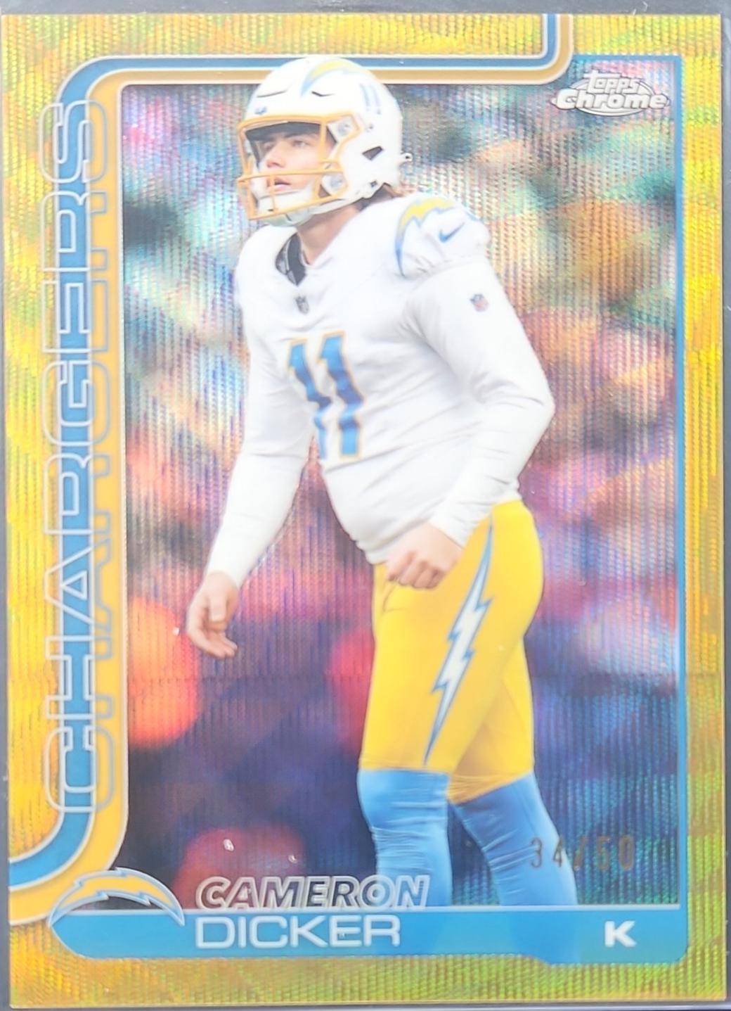 Cameron Dicker [Gold Wave Refractor] #162