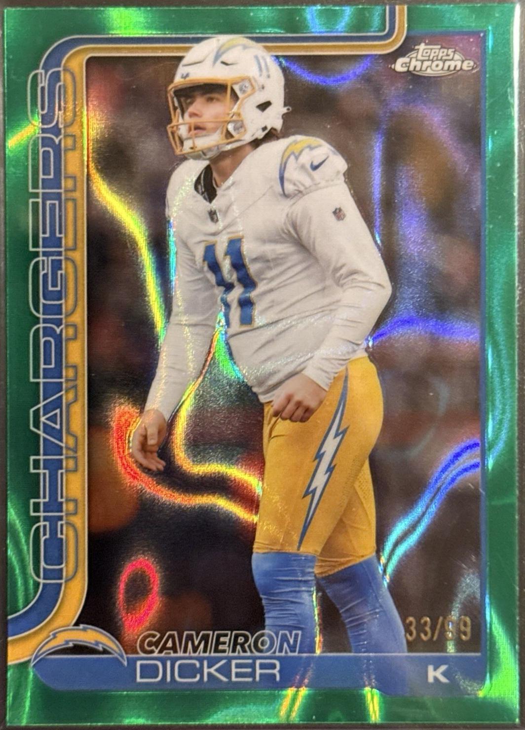 Cameron Dicker [Green Refractor] #162