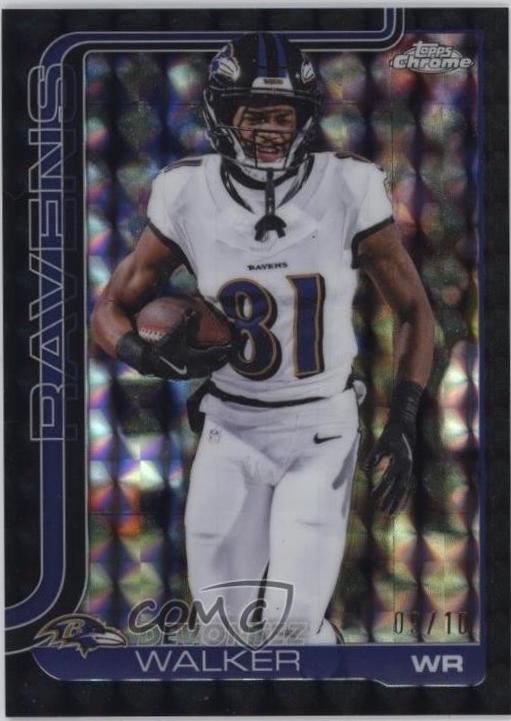 Devontez Walker [Black Geometric Refractor] #26